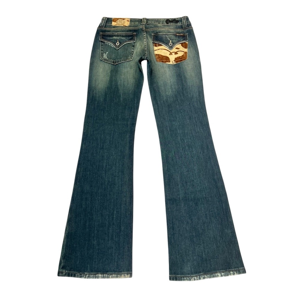 Miss Me Jeans Women's 30 Modelo Style Cow‎ Hide JP4530 Bling Western Wear RARE
